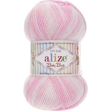 Alize Baby Best Batik 6660 100 gr Örgü İpi