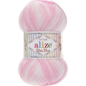 Alize Baby Best Batik 6660 100 gr Örgü İpi