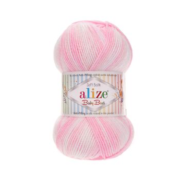Alize Baby Best Batik 6660 100 gr Örgü İpi