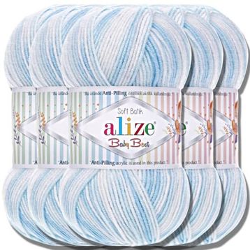 Alize Baby Best Batik 6669 Örgü İpi