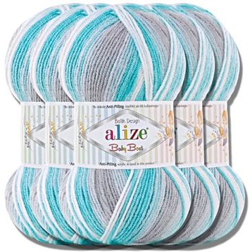 Alize Baby Best Batik 7264 Örgü İpi