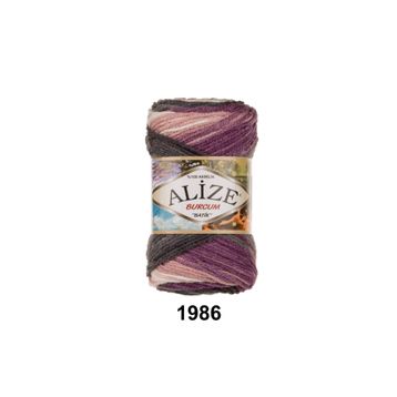 Alize Burcum Batik 1986 5 Adet El Örgü İpi