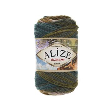 Alize Burcum Batik 4684 100 gr Örgü İplik