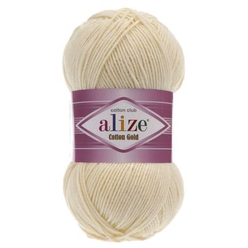 Alize Cotton Gold 01 100 gr Örgü İplik