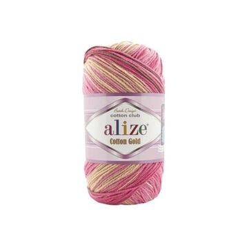 Alize Cotton Gold Batik 7829 5 Adet Örgü İpi