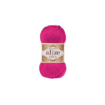 Alize Diva 149 Fuşya Akrilik Örgü İplikler