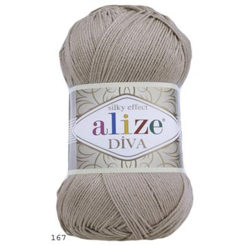 Alize Diva 167 100 gr Örgü İplik