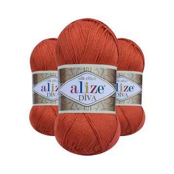 Alize Diva 36 100 gr Örgü İplik