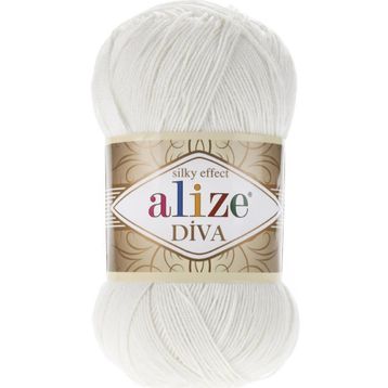 Alize Diva 450 100 gr İnci El Örgü İpi