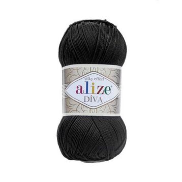 Alize Diva 60 100 gr Örgü İplik