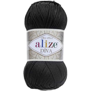 Alize Diva 60 100 gr Örgü İplik