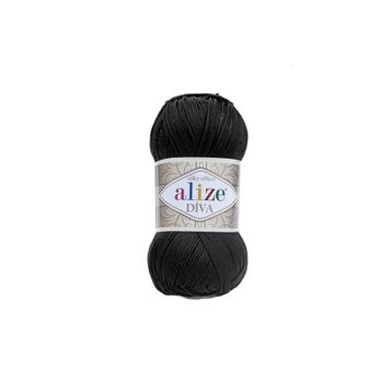 Alize Diva 60 100 gr Örgü İplik