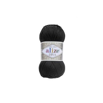 Alize Diva 60 100 gr Örgü İplik