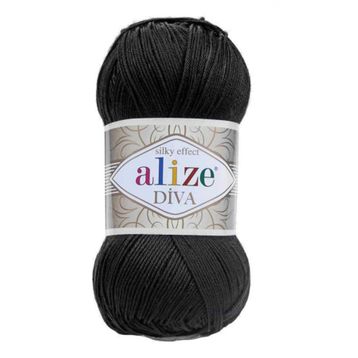 Alize Diva 60 100 gr Örgü İplik