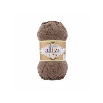 Alize Diva 688 Sütlü Kahve Melanj Örgü İpi