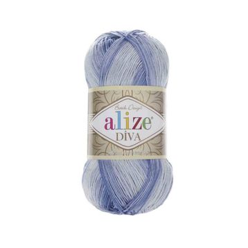 Alize Diva Batik 3282 3 Adet Örgü İpi
