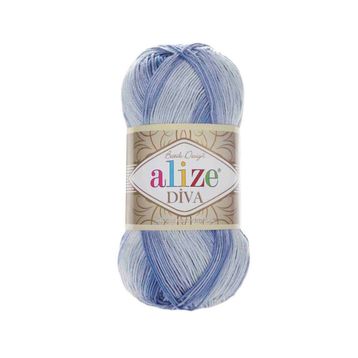 Alize Diva Batik 3282 3 Adet Örgü İpi
