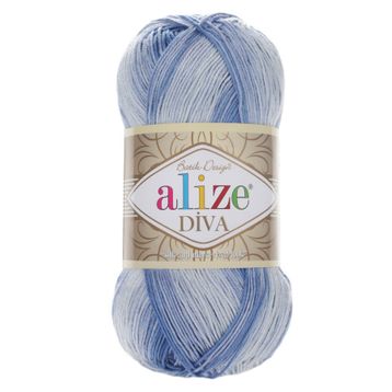 Alize Diva Batik 3282 3 Adet Örgü İpi