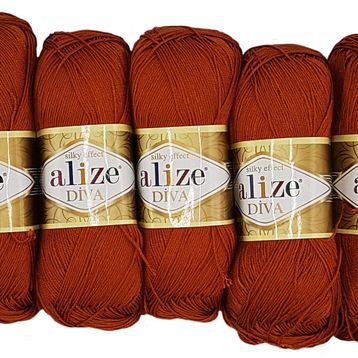 Alize Diva Batik 36 5 Adet Örgü İpi