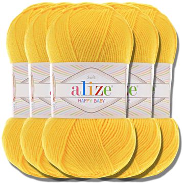 Alize Happy Baby 216 5 Adet Örgü İpi