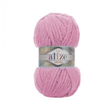 Alize Pembe 185 Softy Plus El Örgü İpi