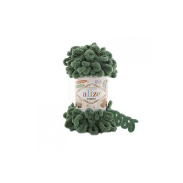 Alize Puffy 532 5 Adet Çam Yeşili El Örgü İpi