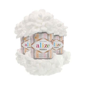 Alize Puffy 55 100 gr Örgü İplik