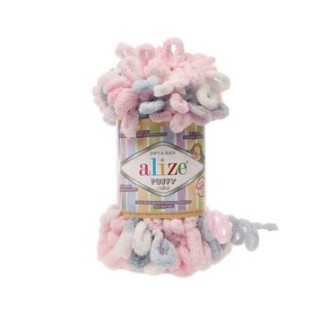 Alize Puffy Color 5864 100 gr Örgü İplik
