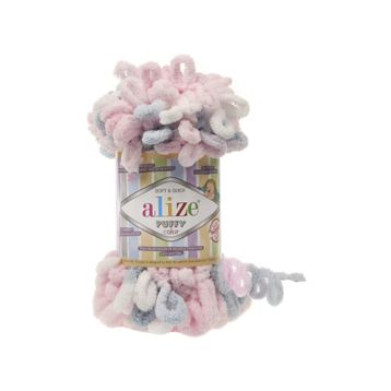 Alize Puffy Color 5864 100 gr Örgü İplik