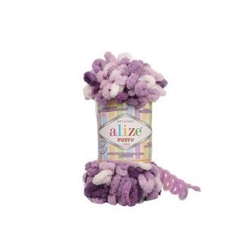 Alize Puffy Color 5923 100 gr Örgü İplik