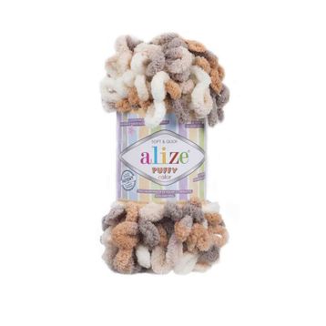 Alıze Puffy Color 5926 100 gr Örgü İplik