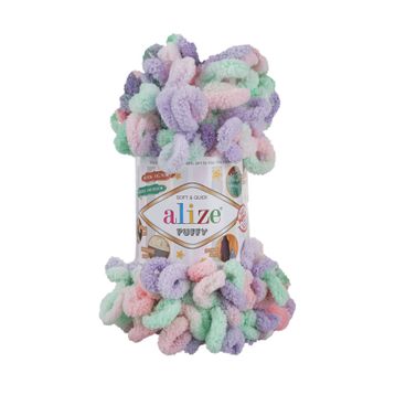 Alize Puffy Color 5938 100 gr Örgü İplik