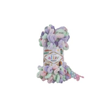 Alize Puffy Color 5938 100 gr Örgü İplik