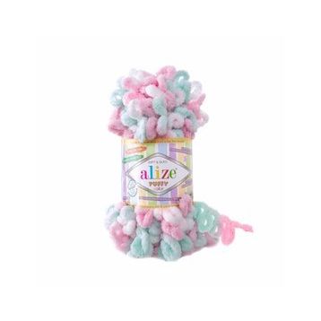 Alize Puffy Color 6052 100 gr Örgü İpi