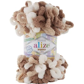 Alize Puffy Color 6398 100 gr Örgü İpi