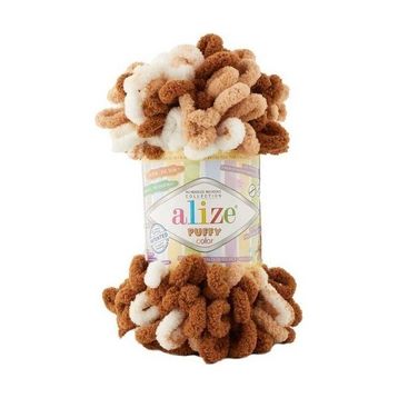 Alize Puffy Color 6398 5 Adet El Örgü İpi