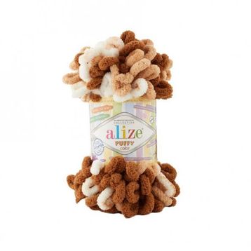 Alize Puffy Color 6398 5 Adet El Örgü İpi