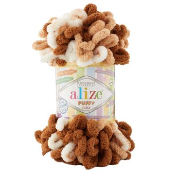 Alize Puffy Color 6398 5 Adet El Örgü İpi