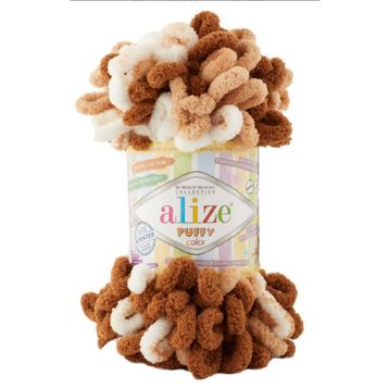 Alize Puffy Color 6398 5 Adet El Örgü İpi