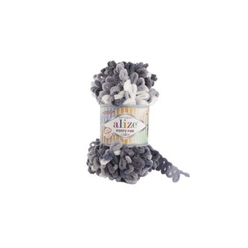 Alize Puffy Fine Color 5925 5 Adet Örgü İpi