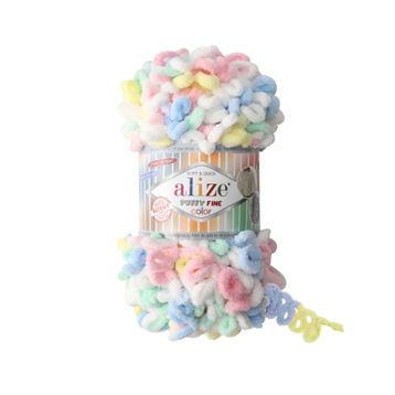 Alize Puffy Fine Color 5949 Örgü İpi