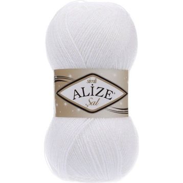 Alize Şal Simli 55 Örgü İpi
