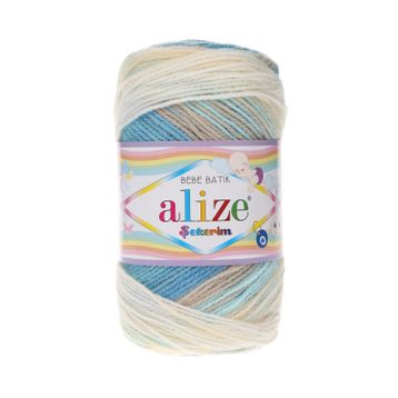 Alize Şekerim Bebe Batik 4398 100gr El Örgü İpi