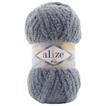 Alize Softy Mega 119 Gri El Örgü Ipi