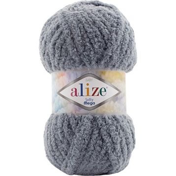 Alize Softy Mega 119 Gri El Örgü Ipi