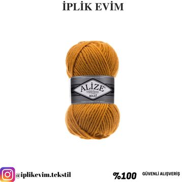 Alize Süperlana Maxi 02 100 gr Örgü İplik