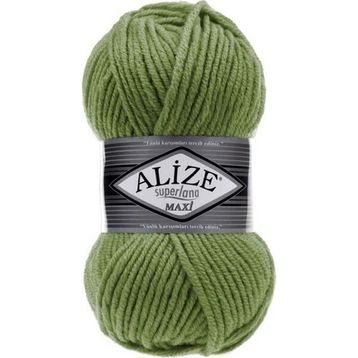 Alize Süperlana Maxi 620 Zeytin Yünlü İplik