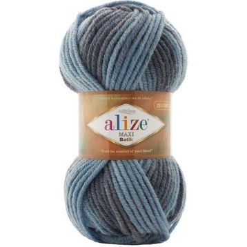 Alize Süperlana Maxi Batik 7785 100 gr Örgü İpi