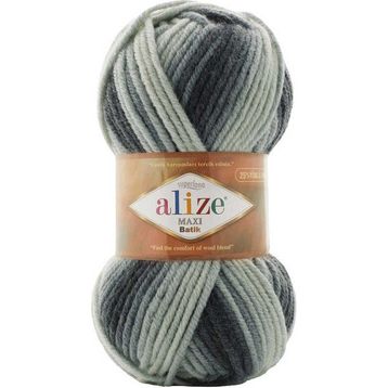 Alize Süperlana Maxi Batik 7786 Örgü İpi