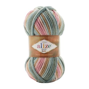Alize Süperlana Maxi Batik 7803 Örgü İpi